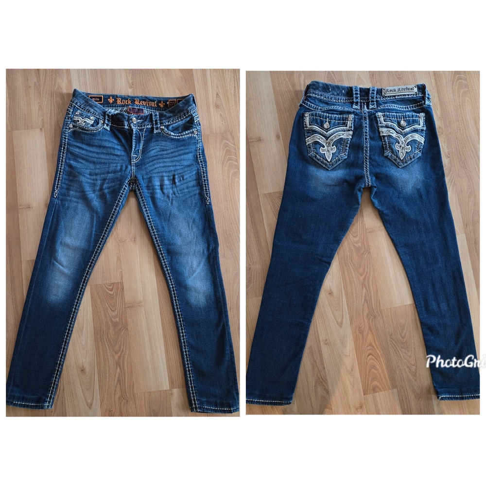 ROCK REVIVAL JEANS EASY SKINNY 27